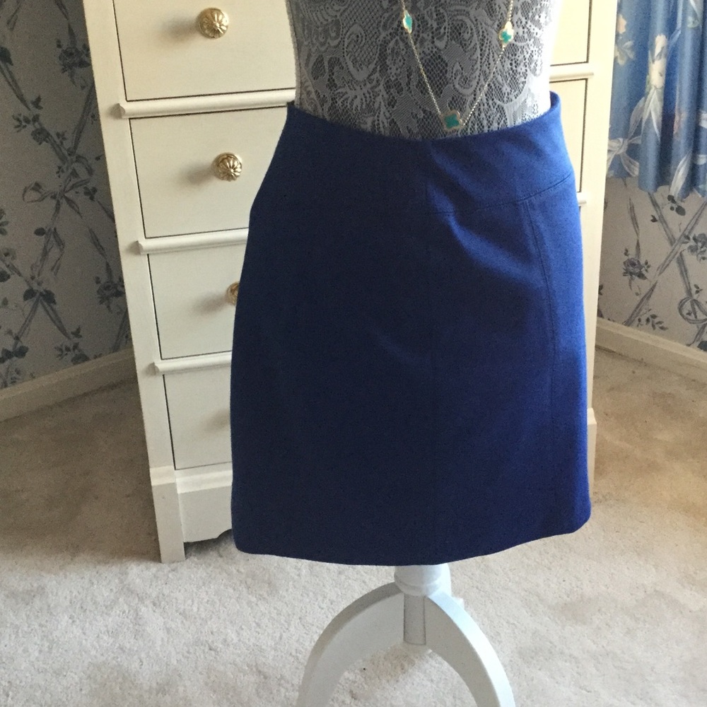 Blue skirt